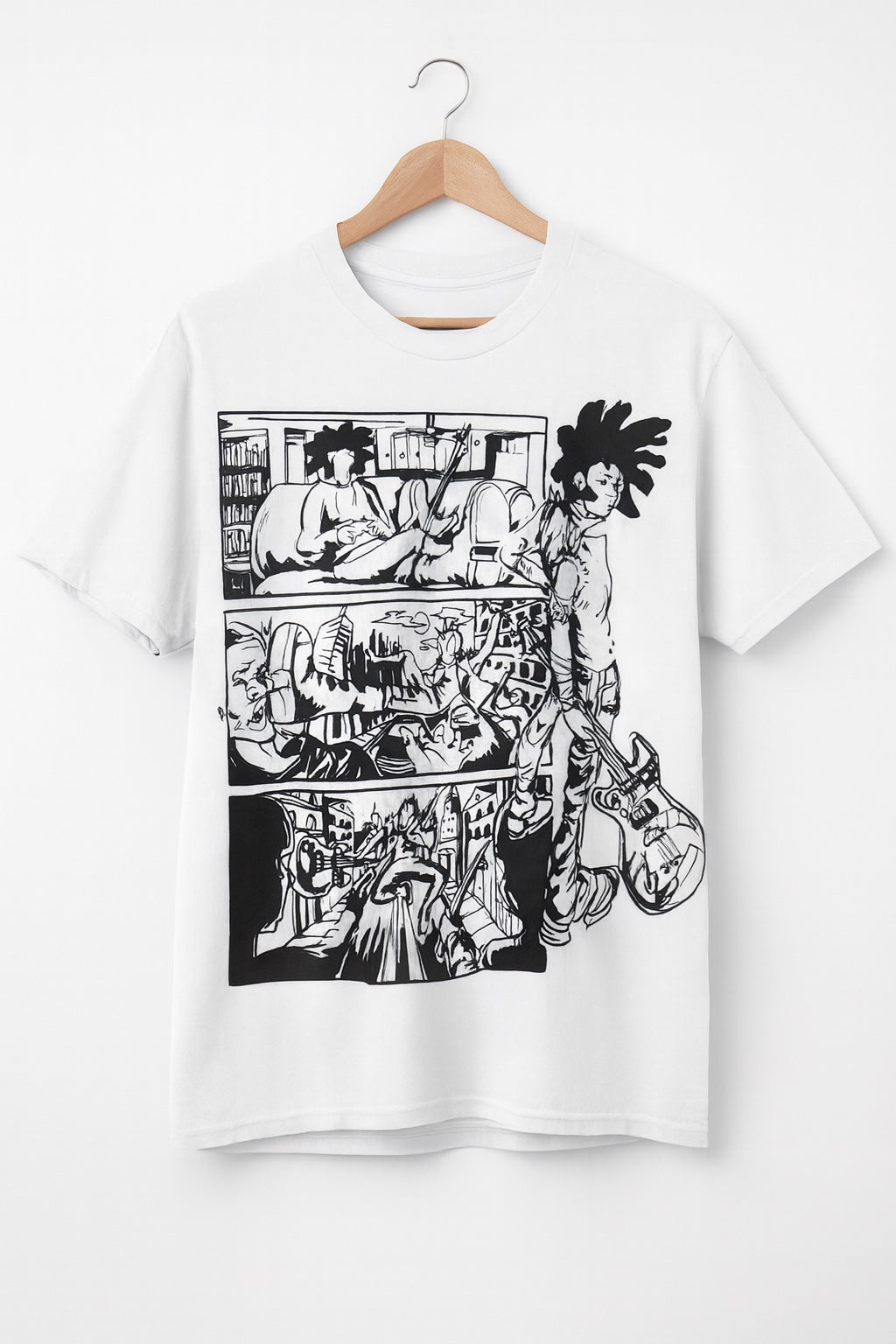 Spider Punk T-Shirt | Spider-Verse Inspired Graphic Tee | Urban Brush Exclusive Anime Streetwear