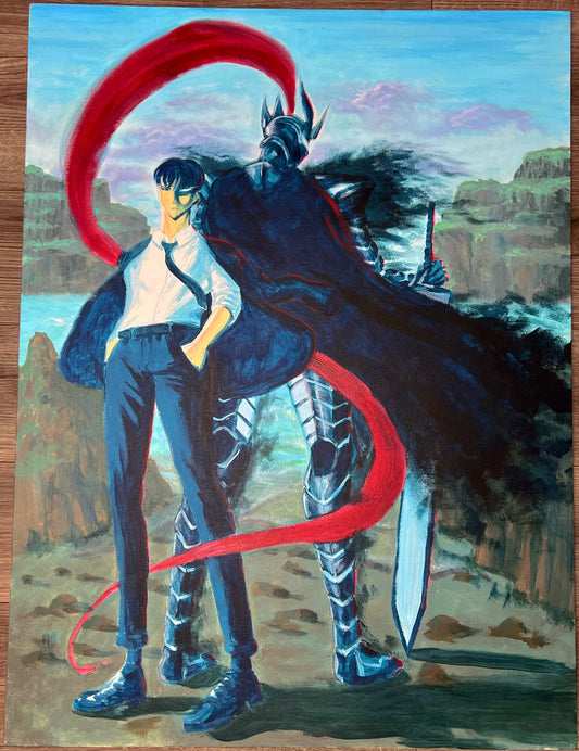 Shadow Monarch: Power & Duality – Jinwoo Inspired Print
