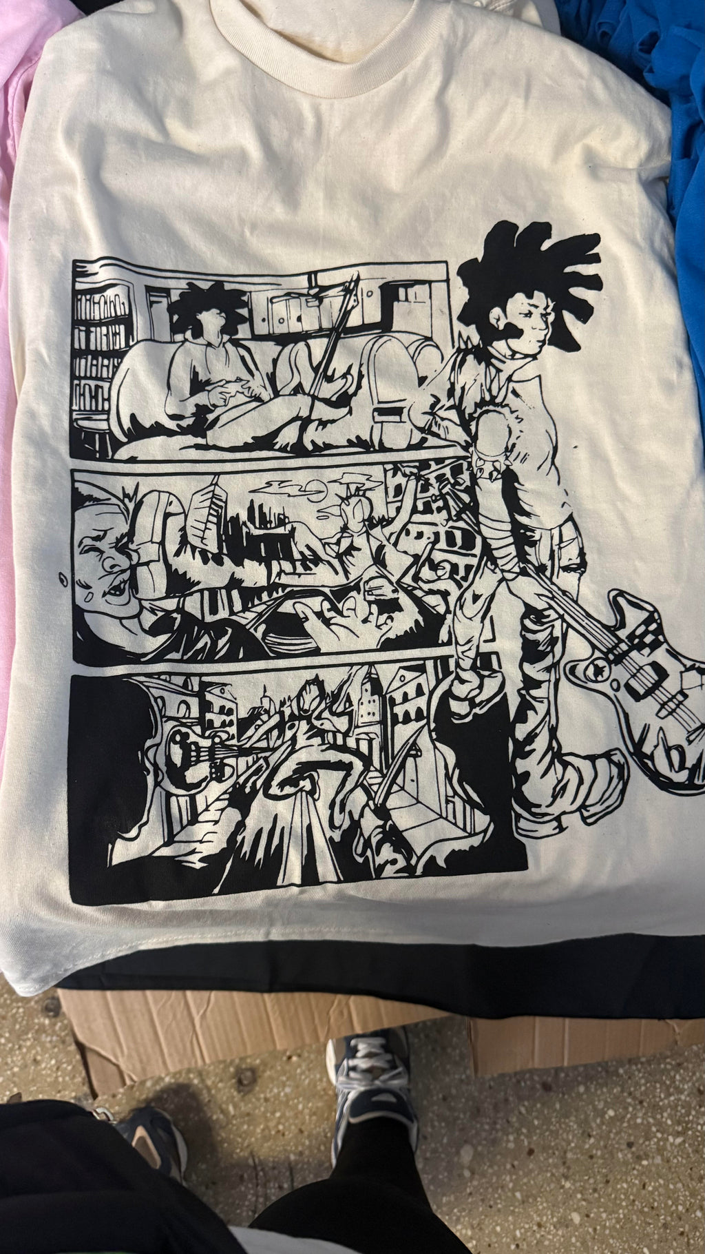 Spider Punk T-Shirt | Spider-Verse Inspired Graphic Tee | Urban Brush Exclusive Anime Streetwear